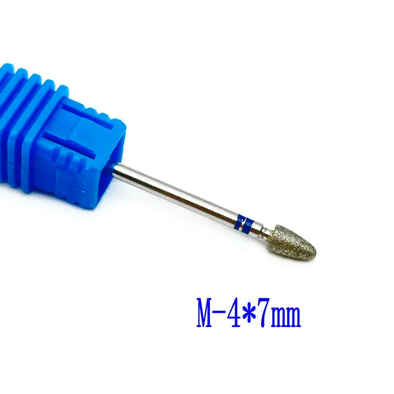 1 Pcs Diamond Nail Drill Bit for Manicure Nail Drill Manicure Machine Bit Accessories Cuticle Clean Mill Cutters Removing Gel