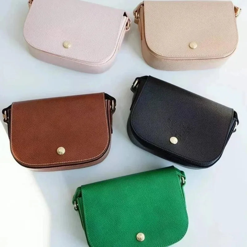 New saddle bag women's bag flip shoulder bag crossbody saddle bag small square bag coin purse