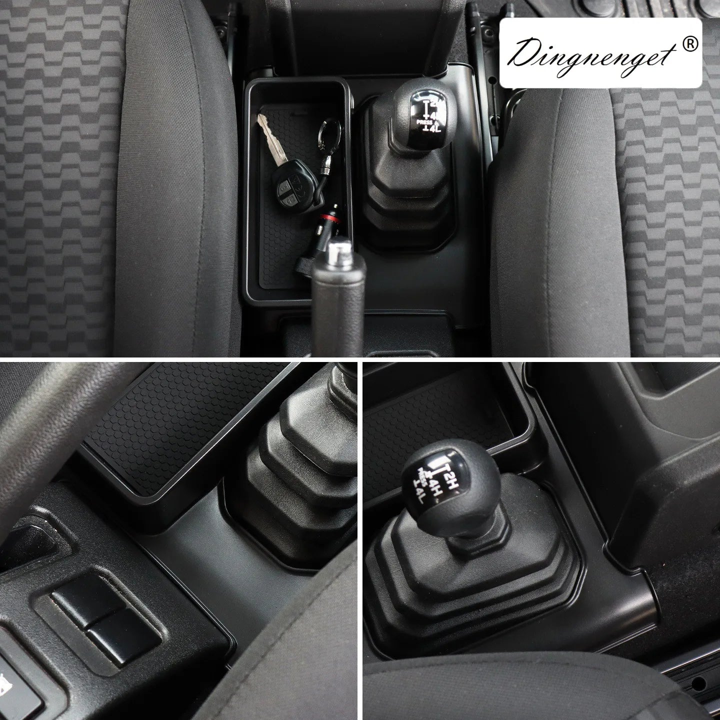 Car Gear Shift Storage Box Center Gear Storage Box Storage Box Is Suitable for Suzuki Jimny 2019+ AT Models