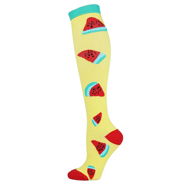 Compression Stockings Men Women Crossfit Golfs For Running Anti-slip Outdoor Sports Compress Nursing Varicose Veins Anti Fatigue