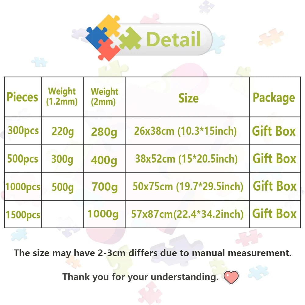 Pokemon 1000 Pieces Puzzle Jigsaw Puzzles for Adults Kids Educational Toys Brain Teaser Montessori Board Games Family Fun Gift