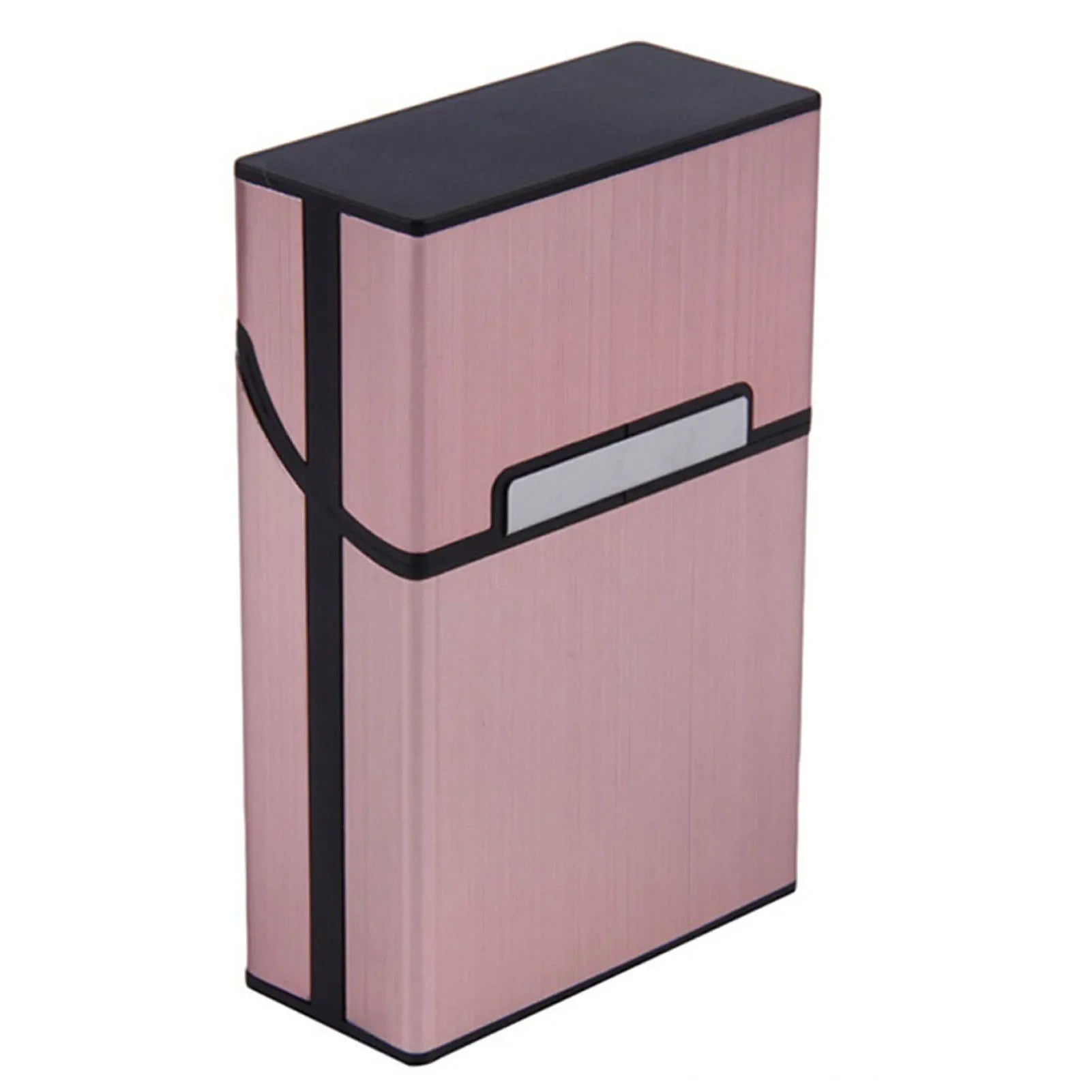 Portable Slim Aluminum Cigarette Case Regular King Size Plastic Cigar Tobacco Holder Box Storage Container Smoking Accessories