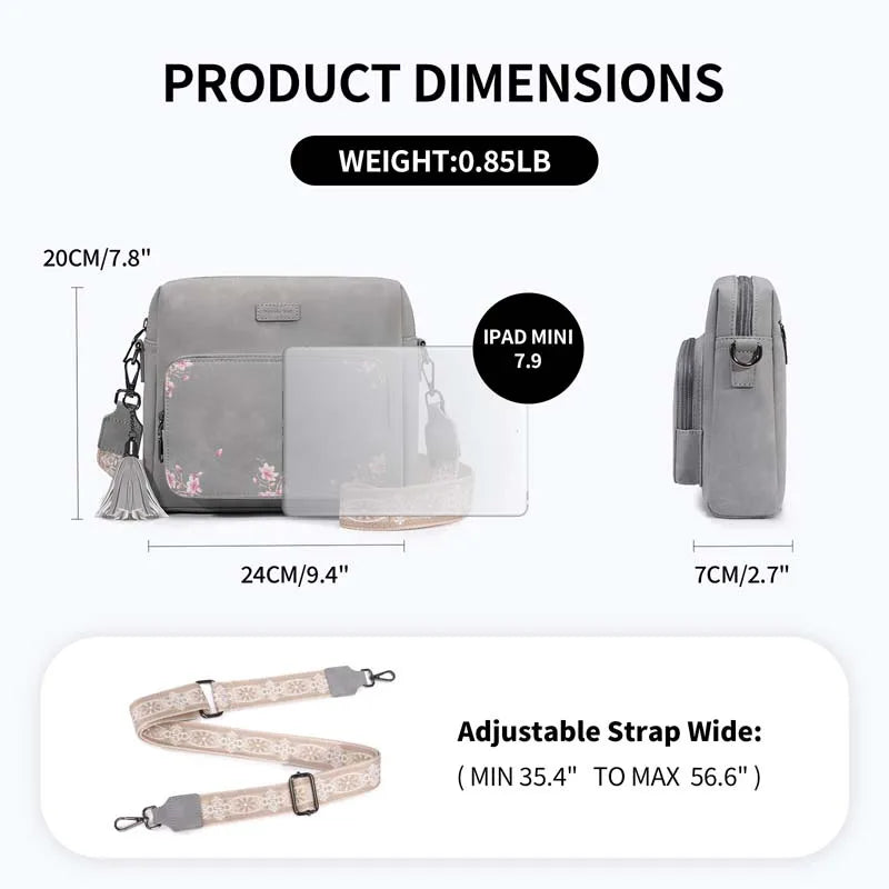 Pomelo Best Crossbody Purses for Women, Soft Leather Medium Cross Body Bags Woman, Shoulder Bag with Adjustable Strap Travel