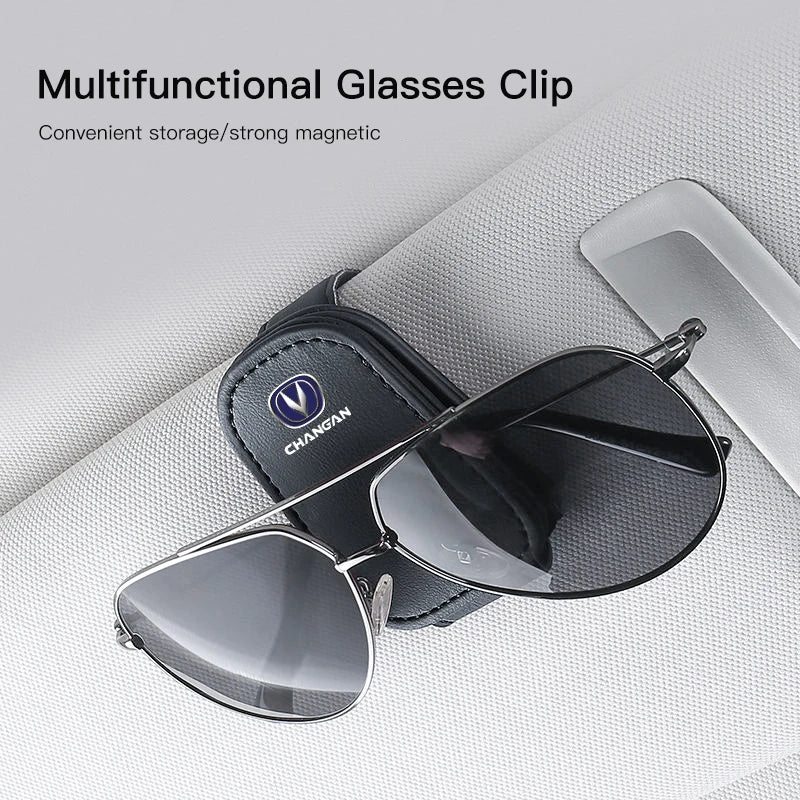 Car Sunshade Glasses Clip Storage Brace Auto Accessories For Changan UNI-K CS35 CX70 CS85 CS55 CS75 CS15 F70 Alsvin UNI-T Hunter