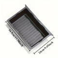 Durable ABS under seat storage organizer! Heavy duty car seat storage box with adjustable compartments and hidden trays