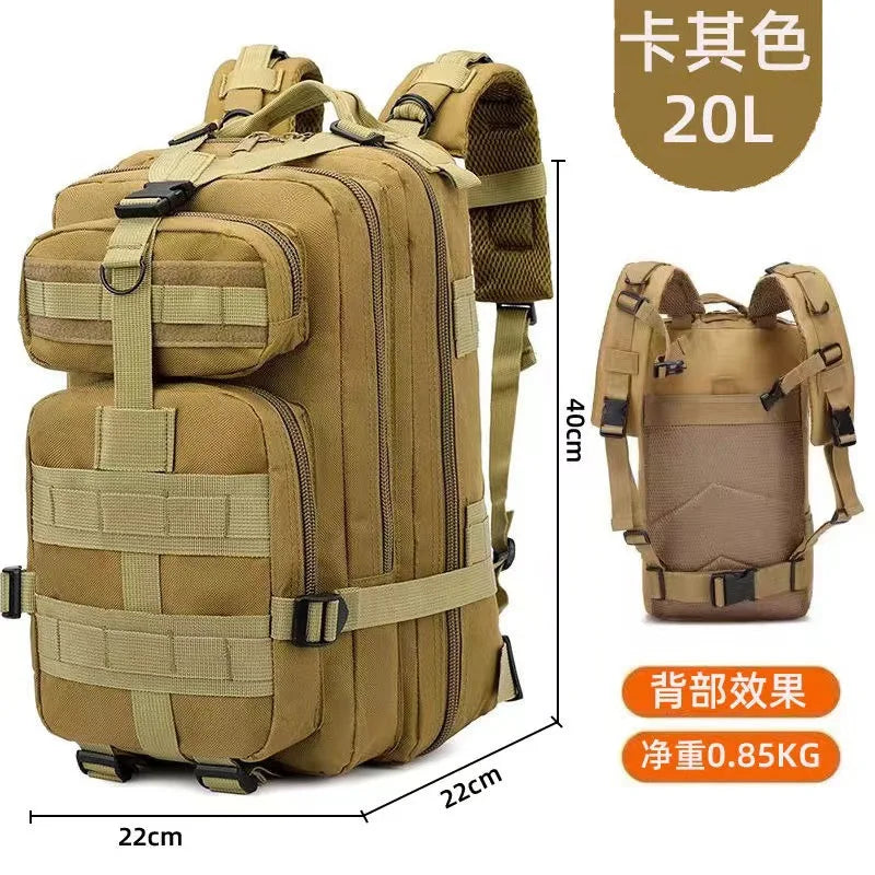 20L/45L 1680D Nylon Waterproof Trekking Fishing Hunting Bag Backpack Outdoor Rucksacks Tactical Sports Camping Hiking