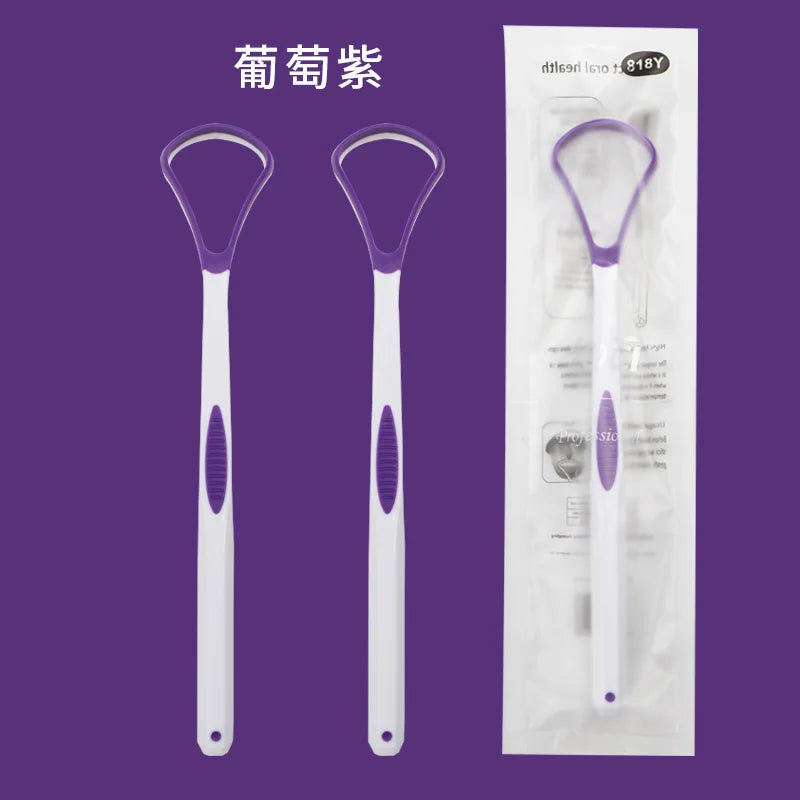 1/6Pcs Pack Tongue Brush Tongue Cleaner Scraper Cleaning Tongue Scraper For Oral Care Oral Hygiene Keep Fresh Breath