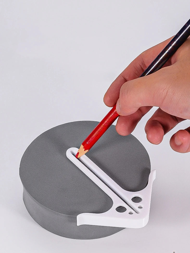Center Finder Woodworking Center Locator Positioning Tool Engraving Work Piece Centering Device Woodworking Locator Accessories