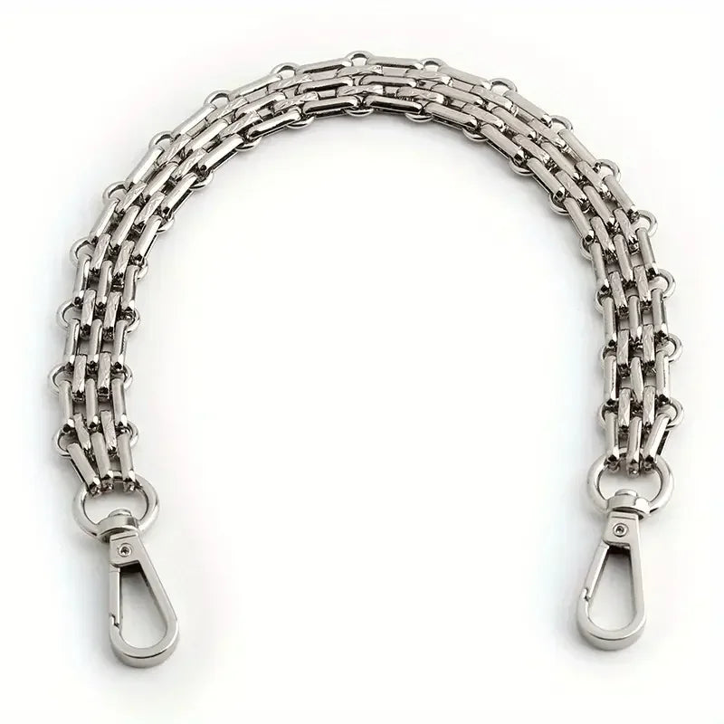 1Pc 30-60-100-120cm Metal Bag Chain Handbag Strap Chain Crossbody Bag Replacement Chains For Bags Part Accessories Bag Straps