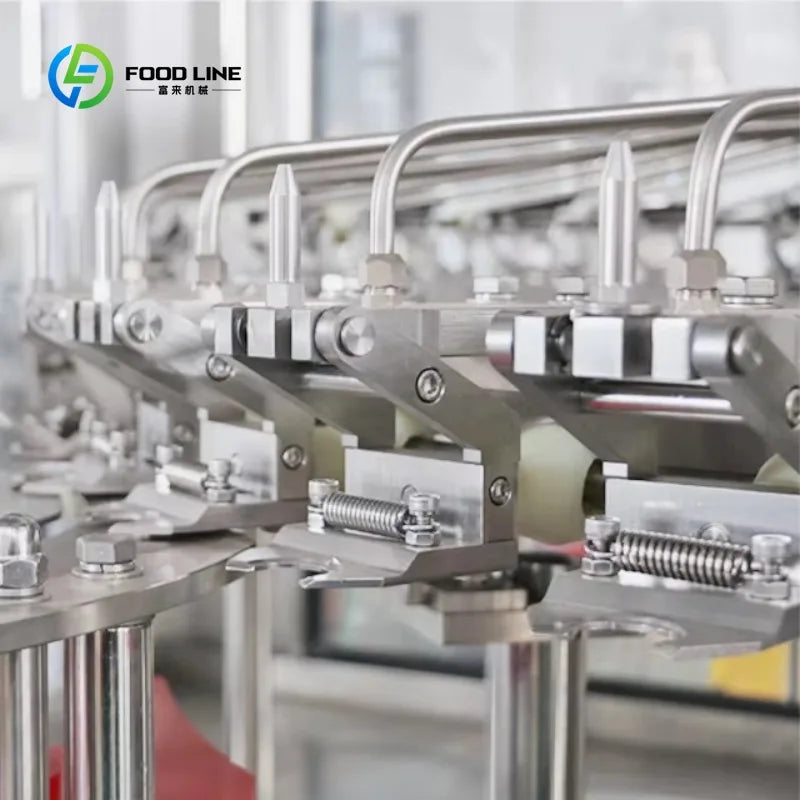 Customized 24 Heads 6000BPH High-quality and Low-cost  Automatic Carbonated Beverage Filling Packaging Machine Production Line