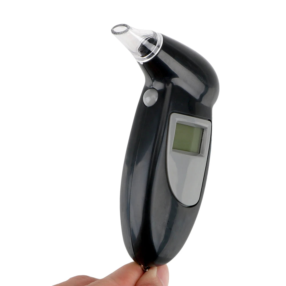 With Keychain Breathalyzer Police Alcotest Handheld Alcohol Tester 1pc Display Digital Alcohol Detector Alcohol Breath Tester