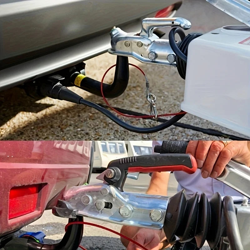 Stainless Steel Trailer Breakaway Rope Trailer Caravan Brake Away Breakaway Safety Cable Braked Hitch Accessories Parts
