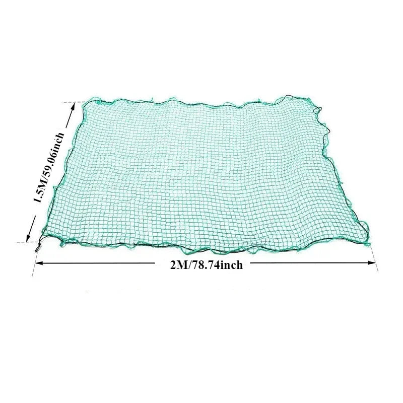 Car Universal Green Truck Cargo Accessories Roof Polyethylene Professional Trailer Net Extend Mesh Cover Luggage Strong