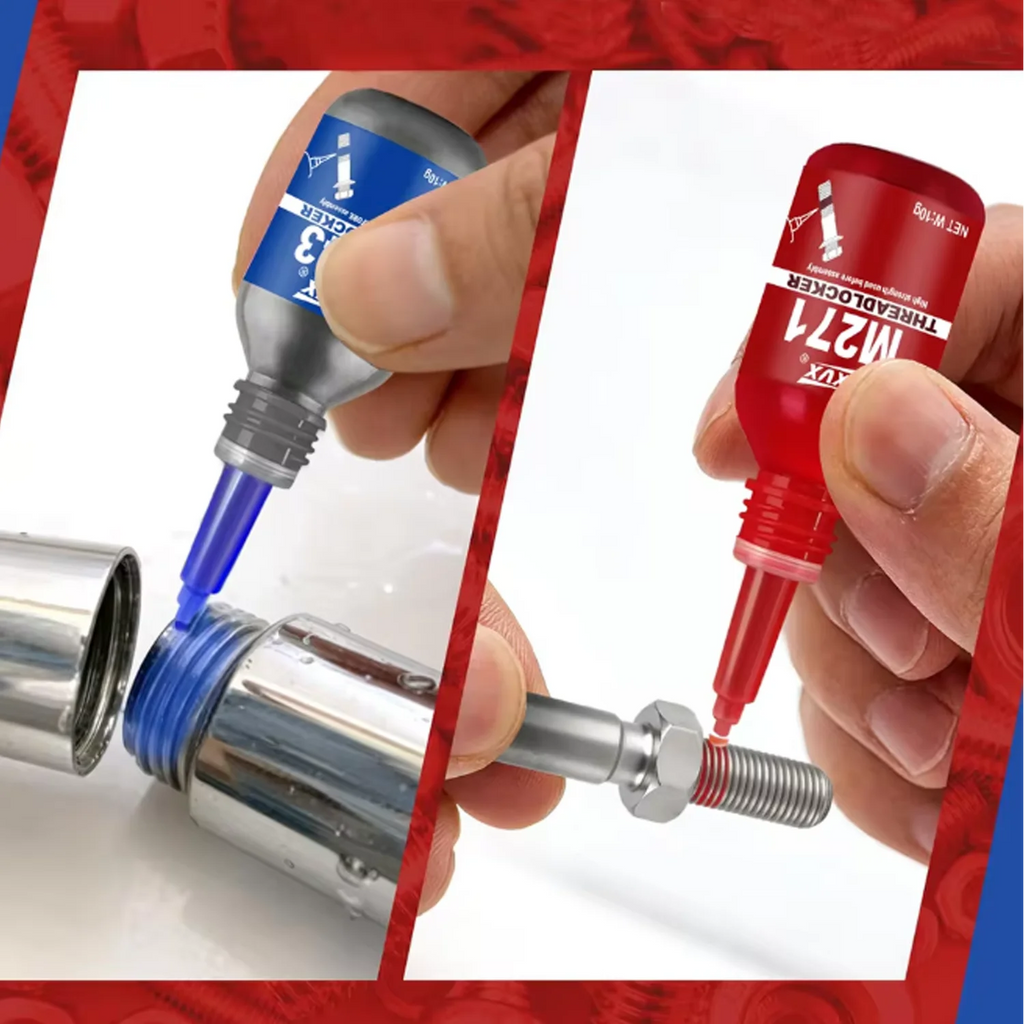 JXVX 271 243 threadlocker, high to medium strength thread locking agent, anaerobic adhesive, waterproof screw glue, non-slip.