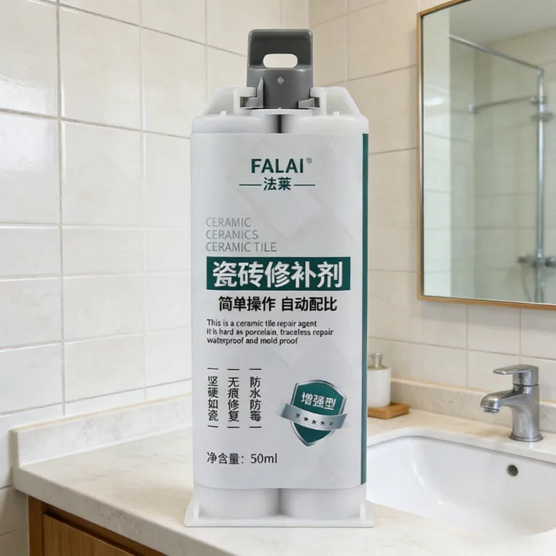 Tile Repair Agent Marble Flooring Ceramic Repair Paste Patch Pothole Crack Repair Epoxy AB Adhesive