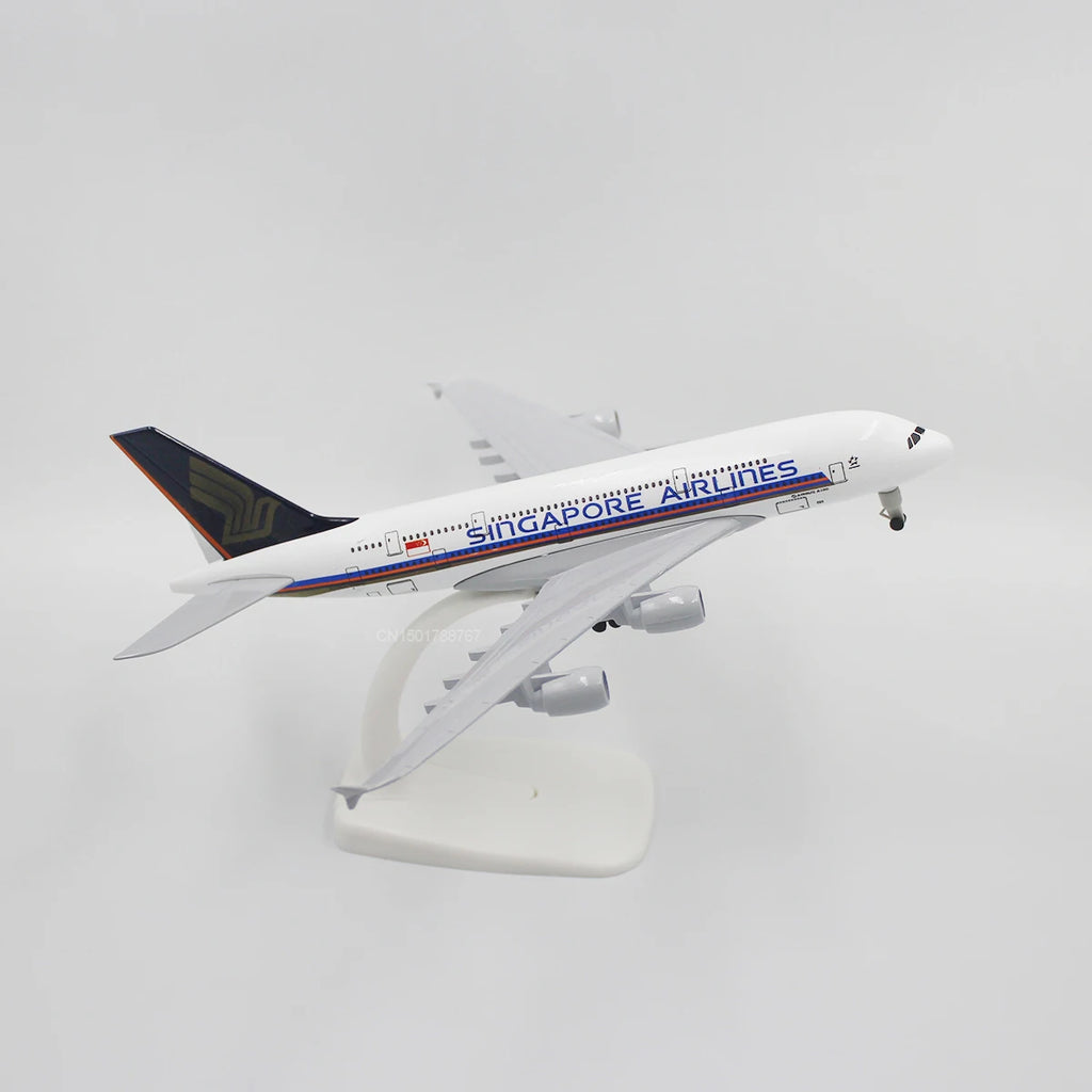 1/400 Scale 20CM Diecast Alloy Antonov An-225 "Mriya" A380 330 747 777 Airplane Model For Gift Collection