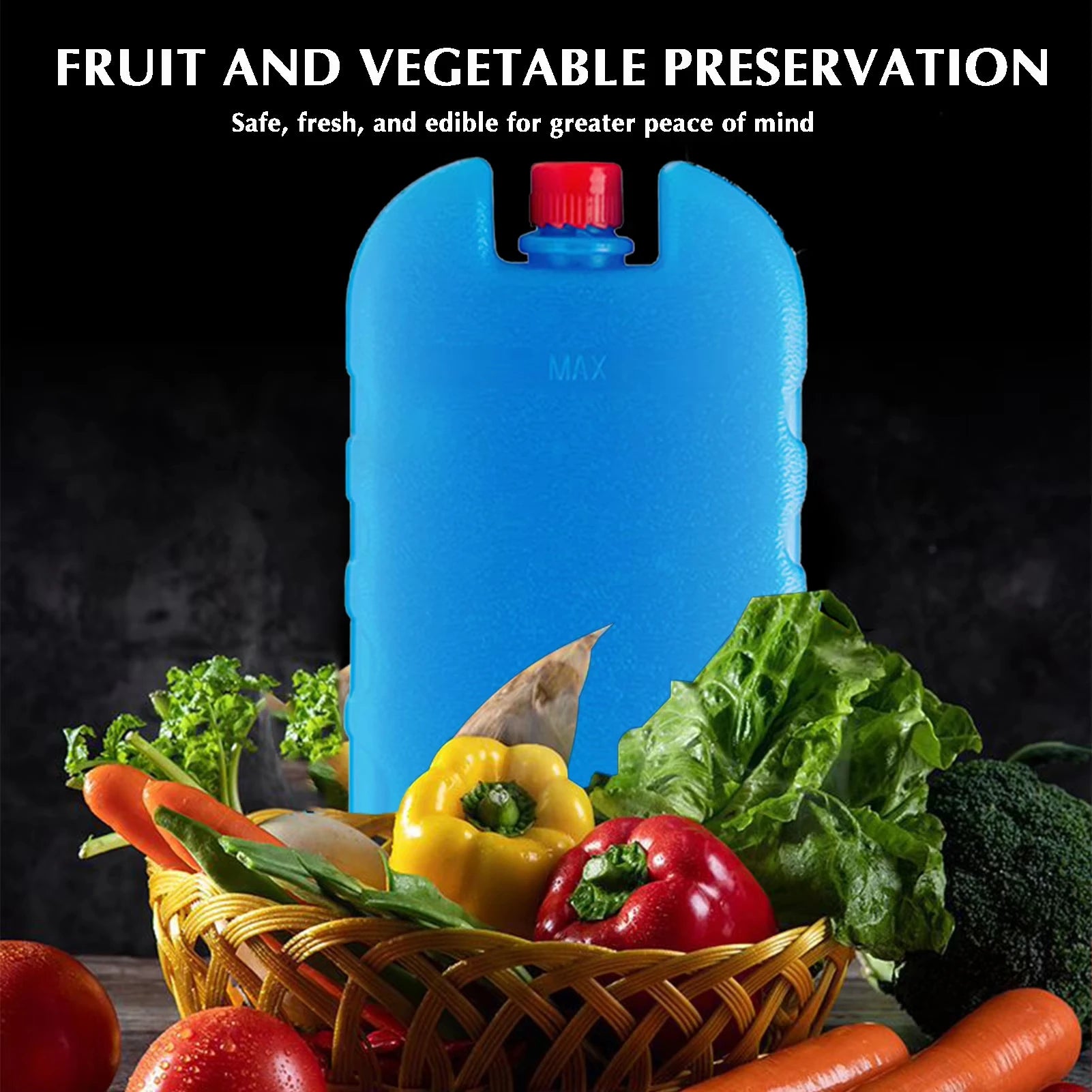 Ice Crystal Box Refrigeration Universal Ice Bag Food Refrigeration Preservation Cold Chain Transportation Cooling Ice Brick
