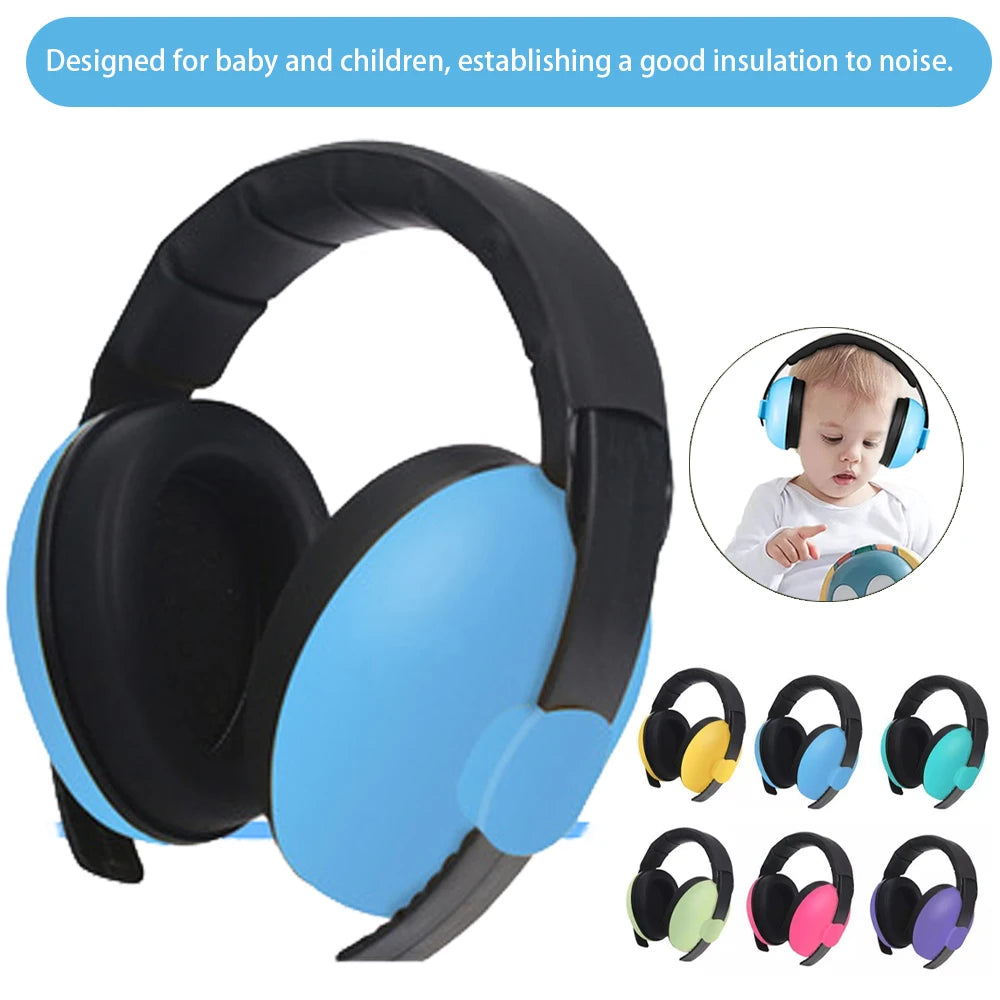 Baby Ear Protection for Babies and Toddlers Noise Reduction Earmuffs Baby Headphones Against Hearing Damage Improves Sleep