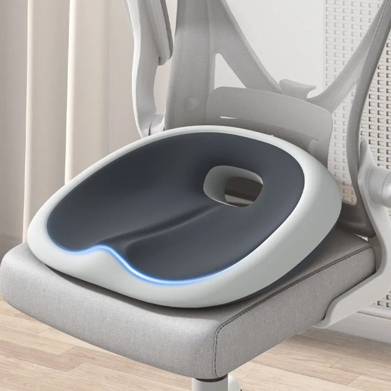 2026 New Seat Cushion Spine Butt Cushion Breathable Comfortable Long Sitting Ergonomic Memory Foam Seat Cushion for Office Chair