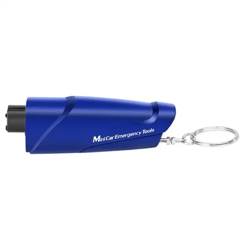 Car Emergency Hammer Mutifunction Emergency Windows Glass Breaker Safety Belt Cutter Keychain Self Rescue Tool