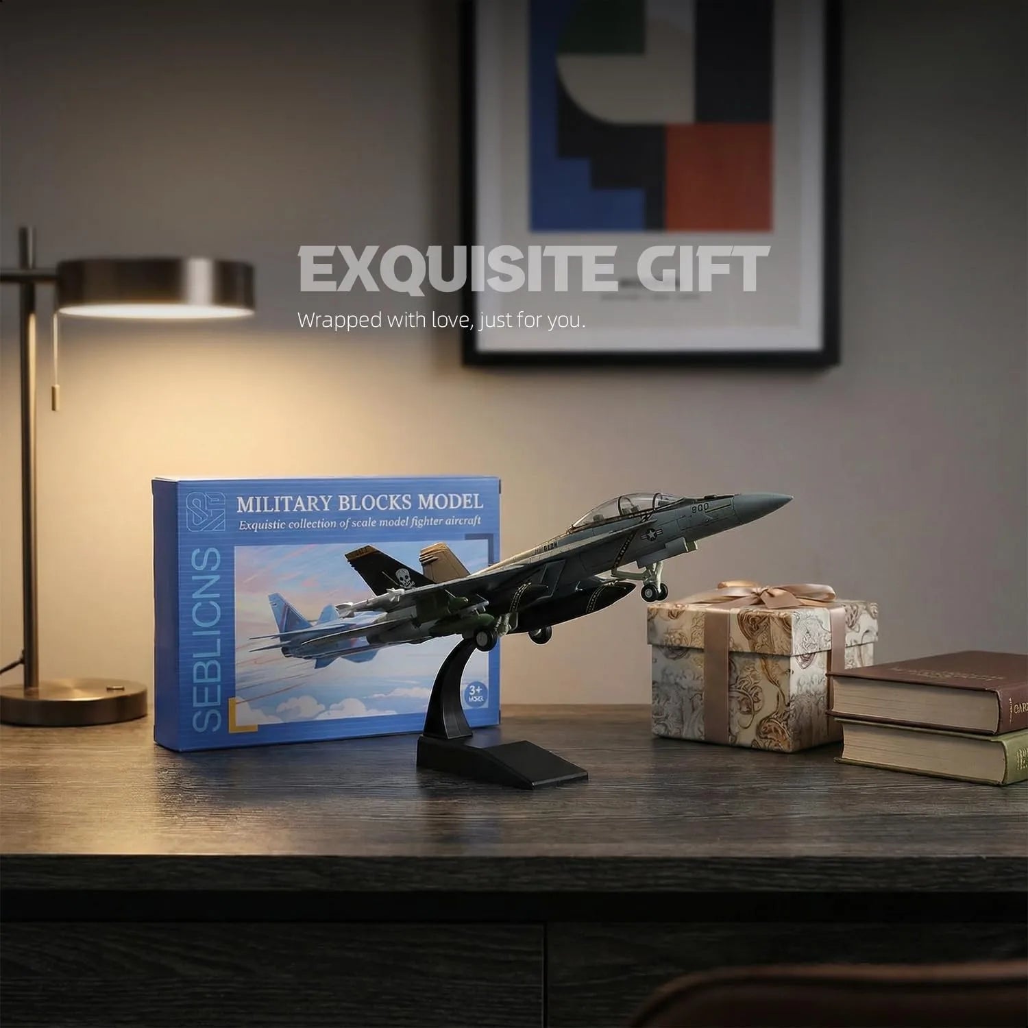 F-18 S-57 F-35 Fighter Jet Quick Assembly Model Kit Plastic Fun Toy Airplane Assembly Model with Stand Kids Gift Suitable