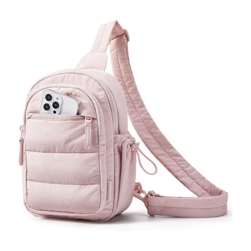 Multi Functional Shoulder Bag Crossbody Bag Lightweight With Multiple Pockets Suitable For Travel Sports Hiking Fitness Bag