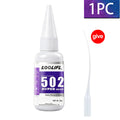 1/2/3/5/7pcs LOOLIFL 502 Super Glue Quick Dry Instant Strong Bond Adhesive For Home Office Industrial Repair Materials Tool 20G
