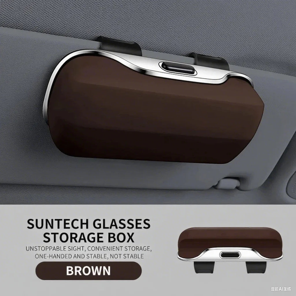 For Volvo XC40 XC60 XC70 XC90 S40 S60 S90 V40 V50 V60 V90 Car Visor Sunglasses Glasses Case Glasses Holder Clip Box Accessories
