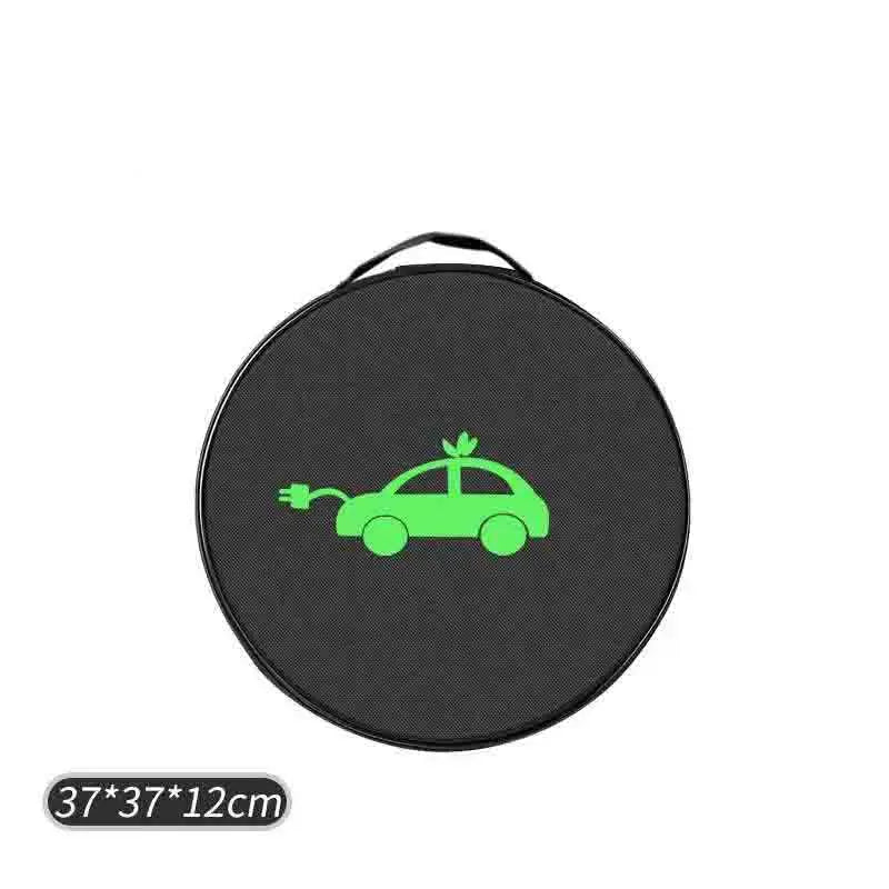 Outdoors Car Storage Charging Gun Storage Bag High-Capacity Portable Waterproof Shock-Absorbing Car Carrying Charger Storage Bag