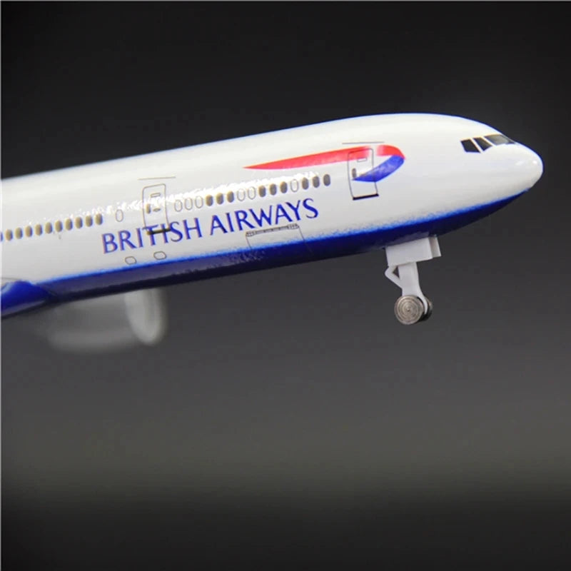 1/400 Scale plane toys for kids British Airways B777 Model Plane 20cm Alloy Material Diecast Airplanes Collection Display Gifts