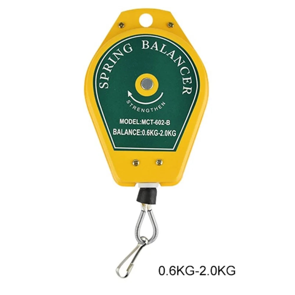 Retractable Spring Balancer Screwdriver Hanging Torque Wrench Hanger Steel Wire Rope Measuring Tool Holder 0.5-3KG Balancer