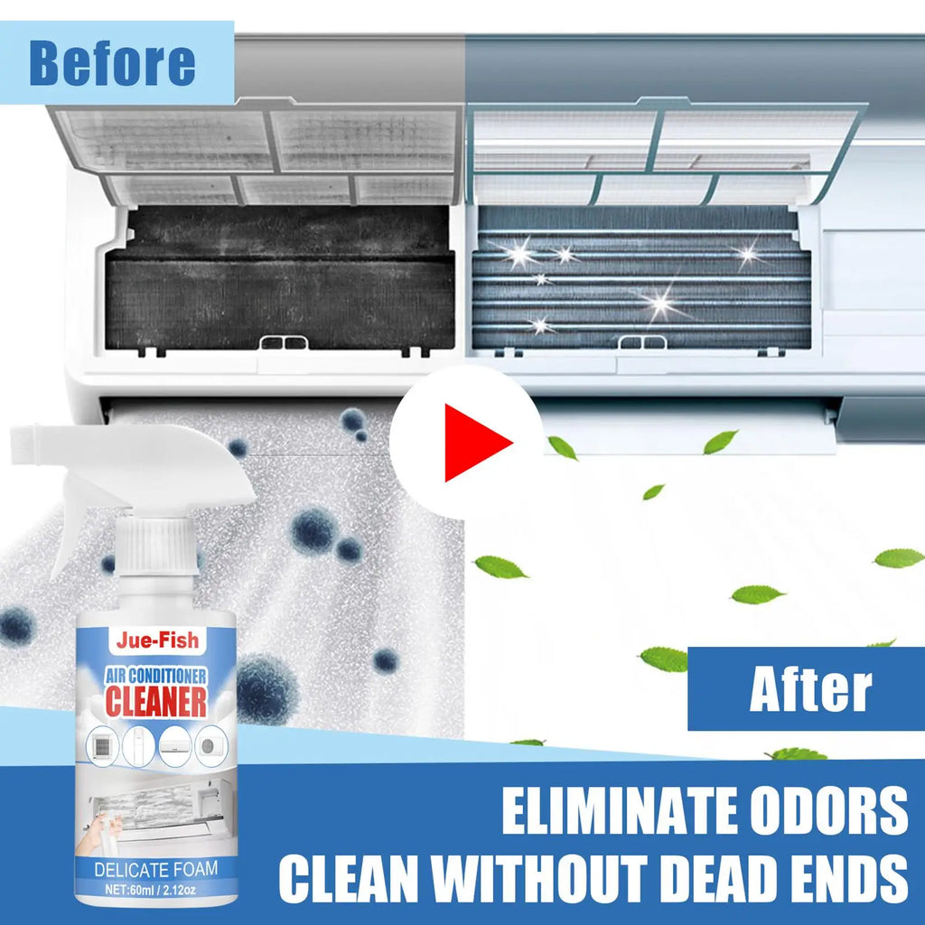 1/2/3/5XAir Conditioner Cleaner Foaming Sprayer No Disassembly Wash-free Deodorizer Air Conditioner Coil Condenser Cleaning Tool