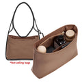 Lightweight Bag Insert, Purse Organizer Inserts for brooklyn 28 Insert Keeps Tote Handbag With Zipper and Bottle Holder
