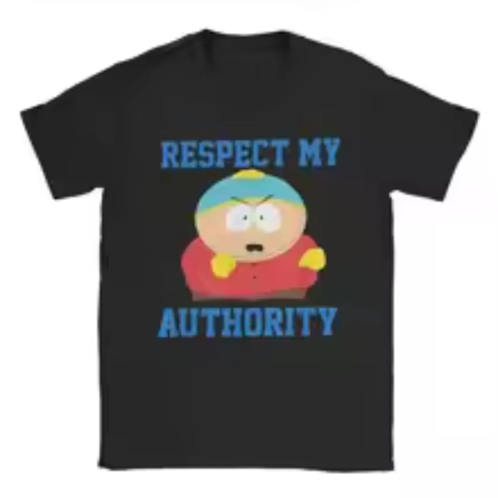 Plus Size New Arrival Mens Clothes Tee Shirt Graphic T-Shirts Men Tshirt for Men Ropa Hombre Crazy South Park Funny Cartoon Cute