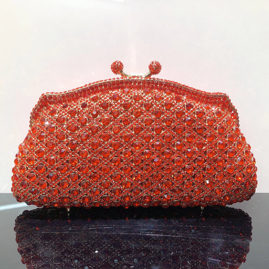 Factory Supply Hot Crystal Diamond Purse Ladies