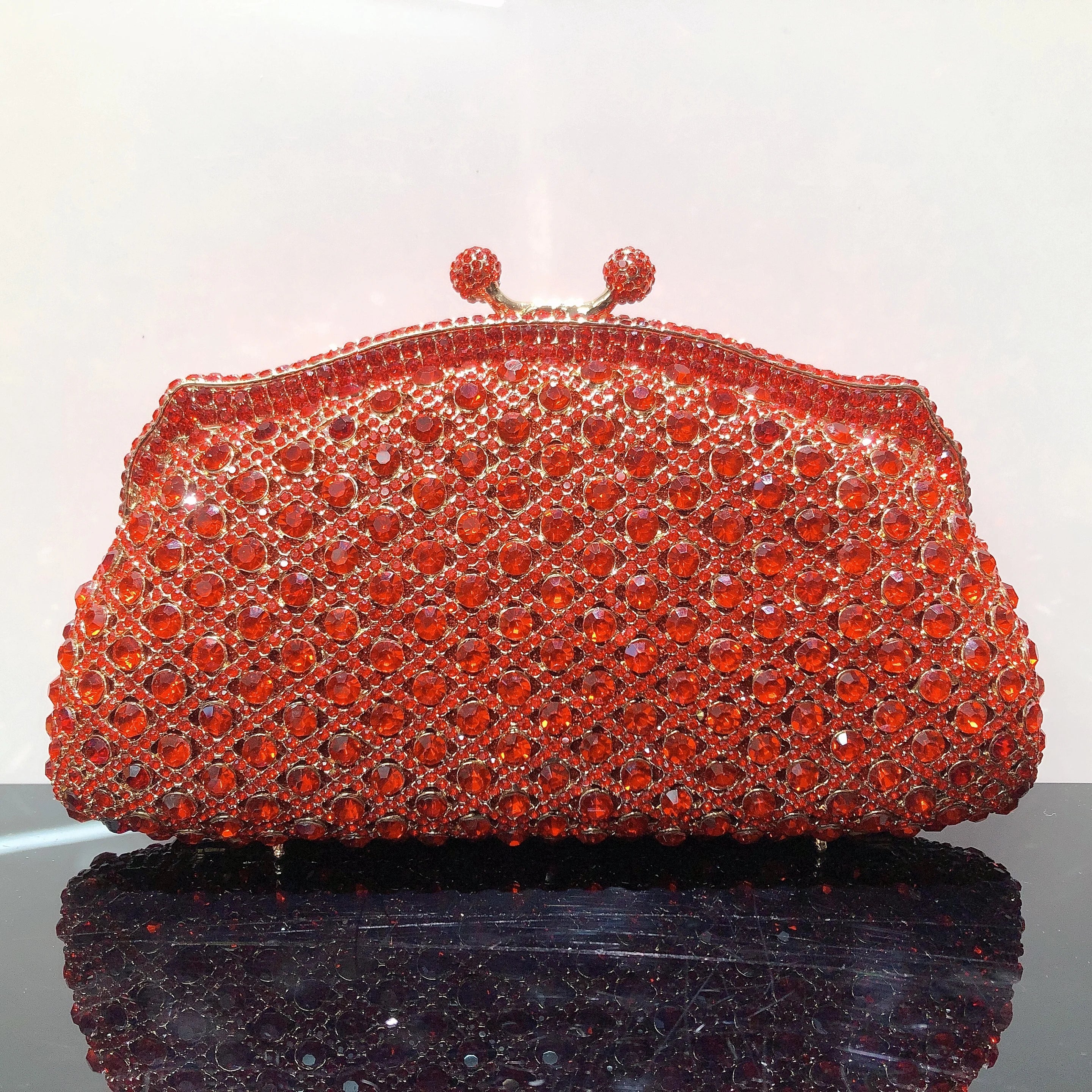 Factory Supply Hot Crystal Diamond Purse Ladies