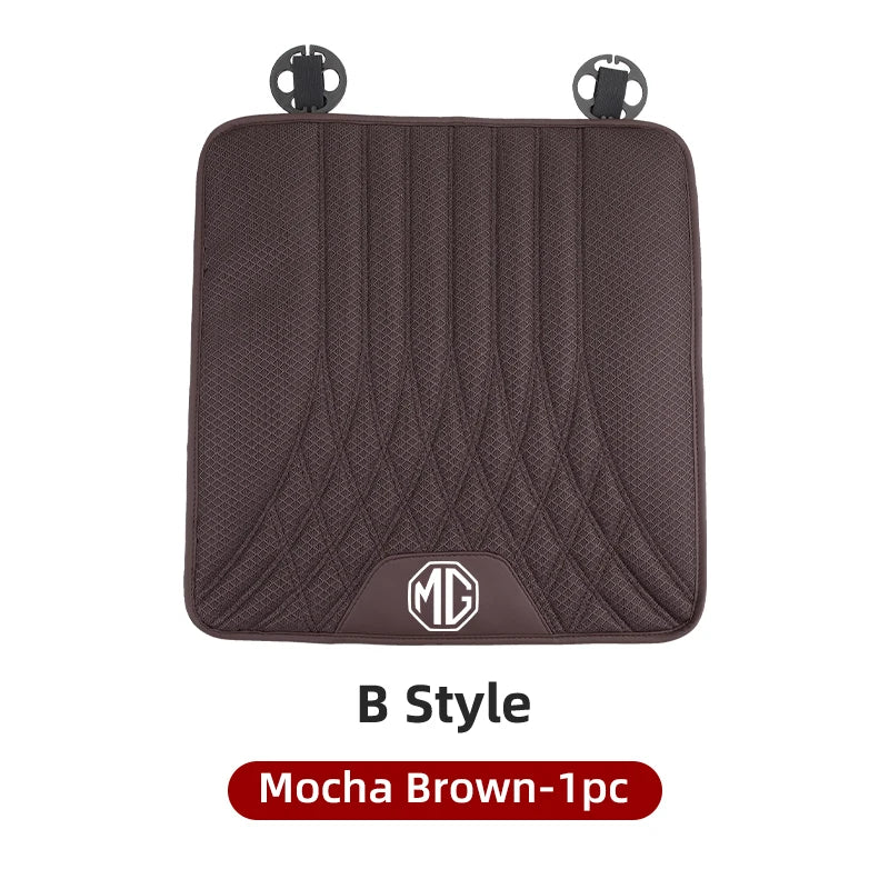 Car Ice Silk Seat Cushion Breathable Anti-Slip Pad Seat Cover Accessories For Morris Garages MG 6 3 5 7 TF ZR ZS HS GS GT Hector
