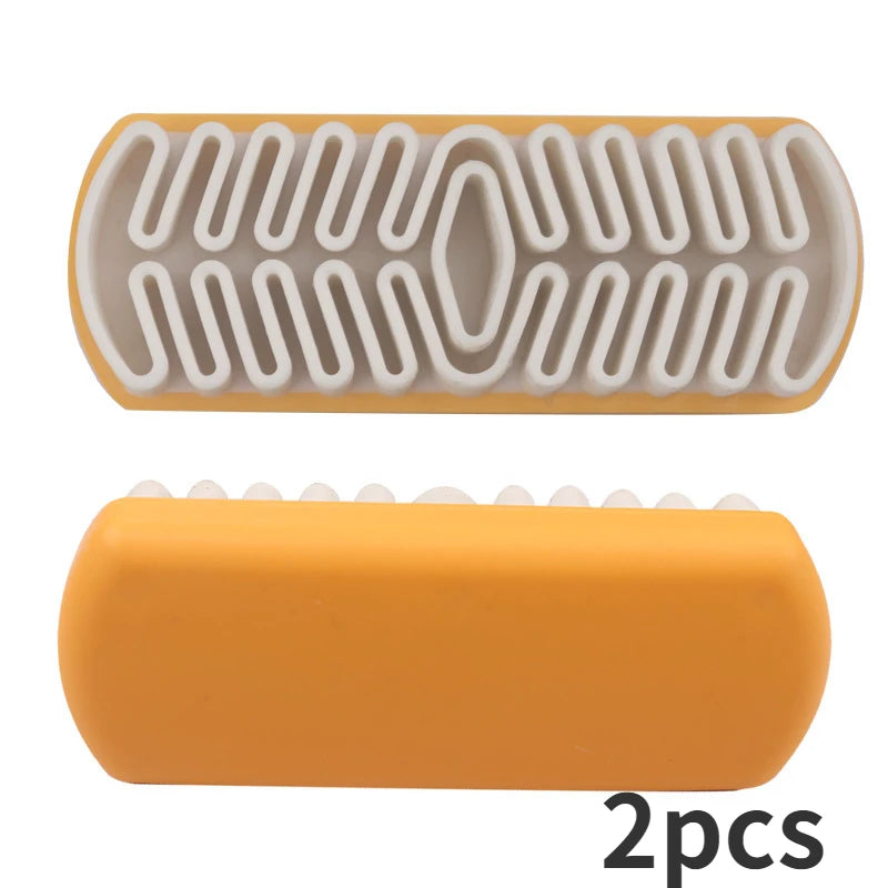 2PCs Car Interior Parts Detailling Cleaning Brush Car Cleaning Brush Universal Auto Clean Seat Leather Car Upholstery Clean Tool