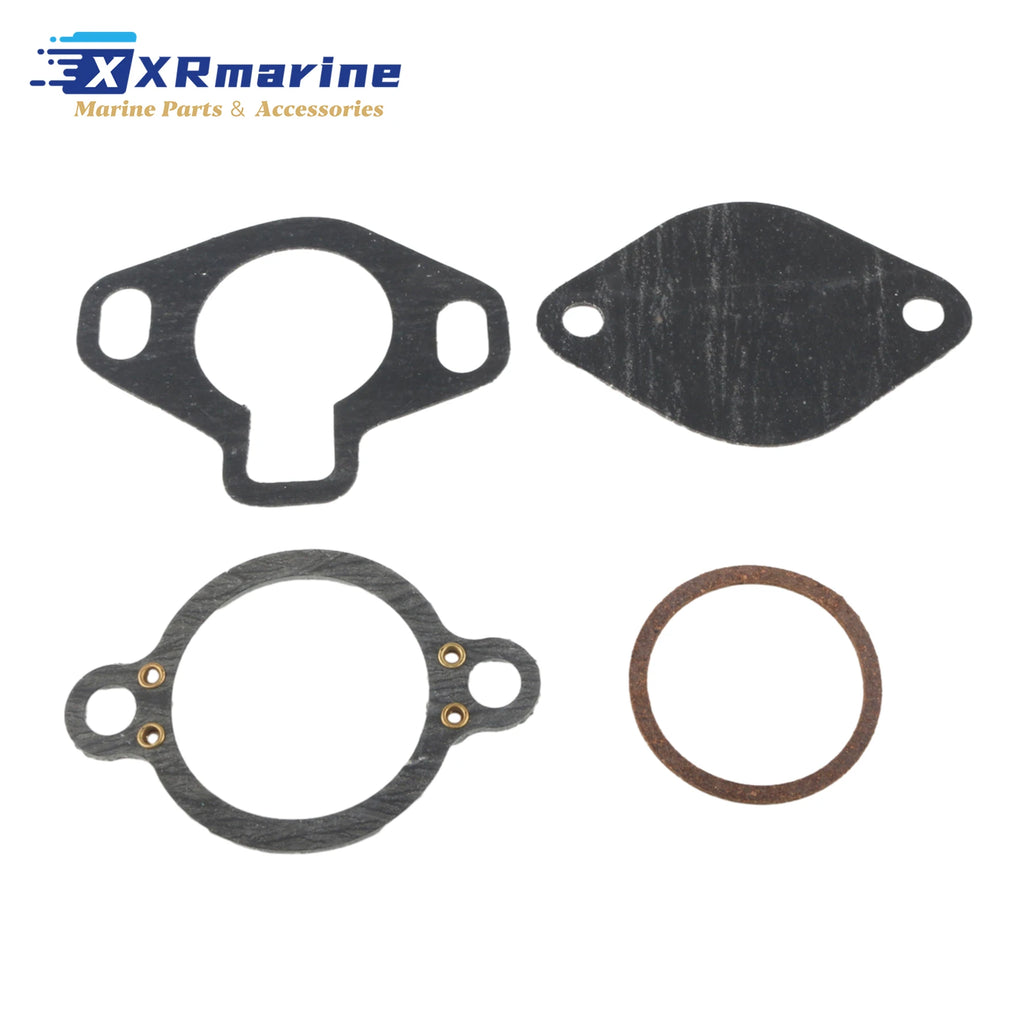 160°F 71℃ Thermostat Repair Kit Compatible with Mercruiser V6 V8 4.3 5.0 5.7 7.4 8.2 L SternDrive Motor Cooling System 807252Q5
