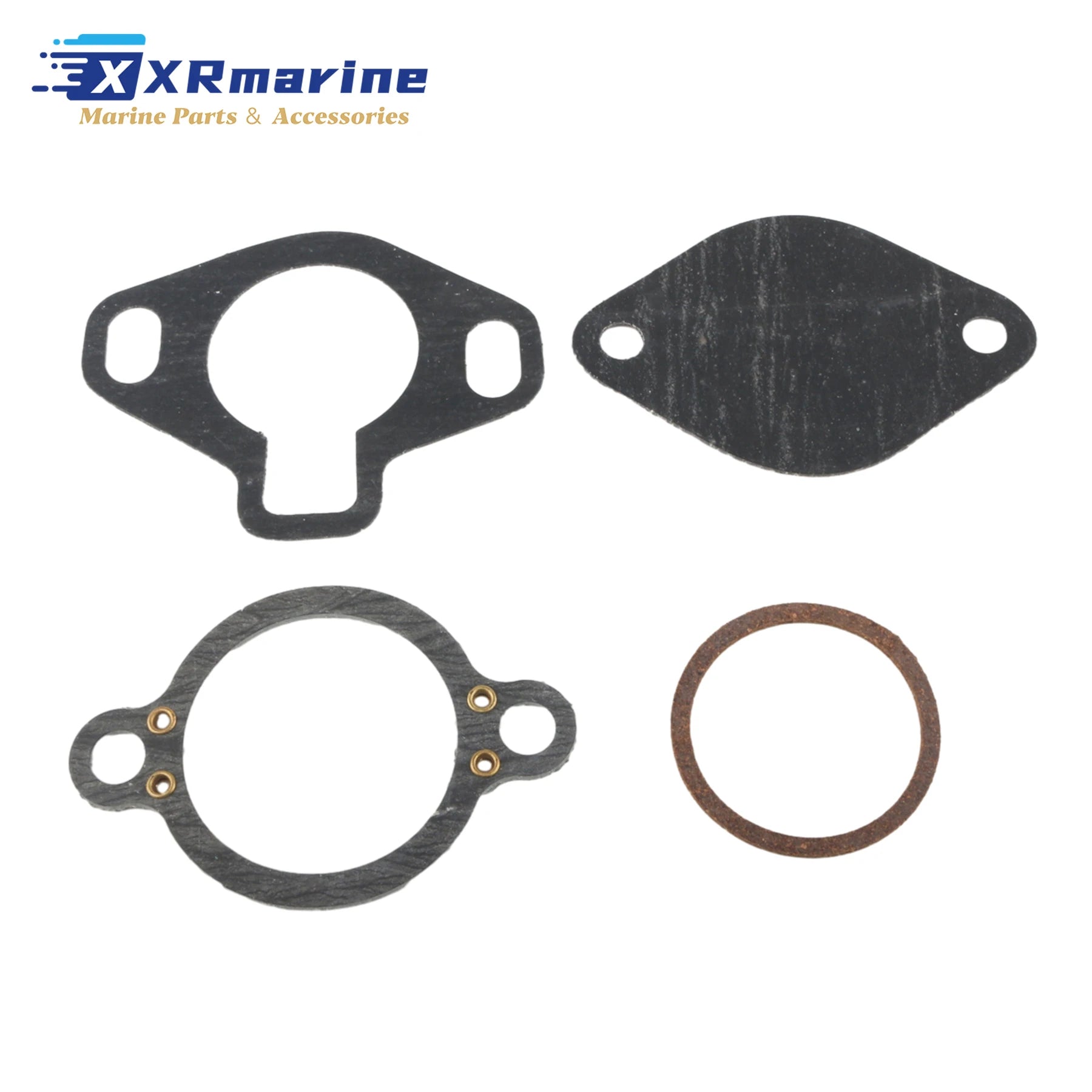 160°F 71℃ Thermostat Repair Kit Compatible with Mercruiser V6 V8 4.3 5.0 5.7 7.4 8.2 L SternDrive Motor Cooling System 807252Q5
