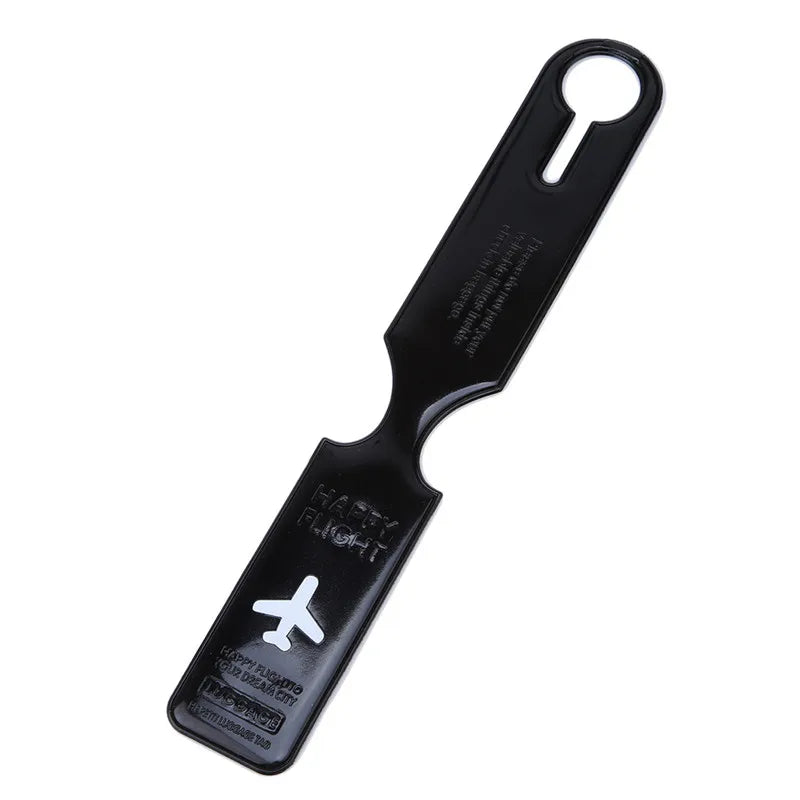 1/3Pcs Luggage Tag Bar Shape Travel Trolley Suitcase Business Card Consignment Bag Find Your Bag Quickly And Accurately Supplies