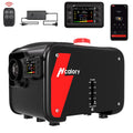 Hcalory Upgraded Portable All-in-one Diesel Heater 5-8KW 12V bluetooh Car Parking Heater with Remote Control and LCD Monitor
