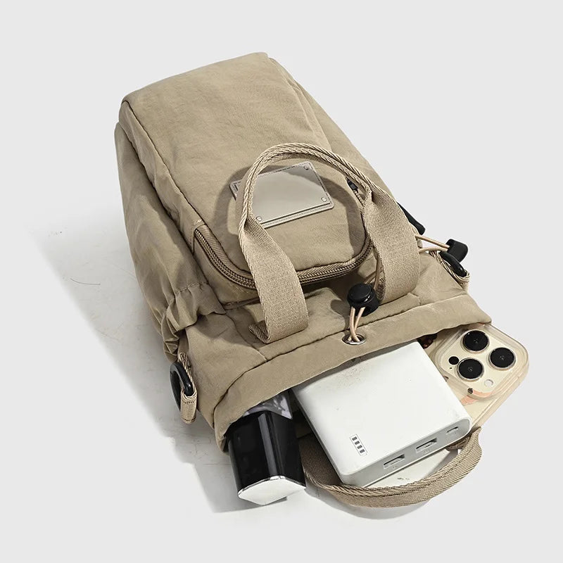 Water Bottle Carrier Bag Water-resistant Crossbody Bag Women Versatile Large Capacity Yoga  Running Sports Outdoor Portable Bag