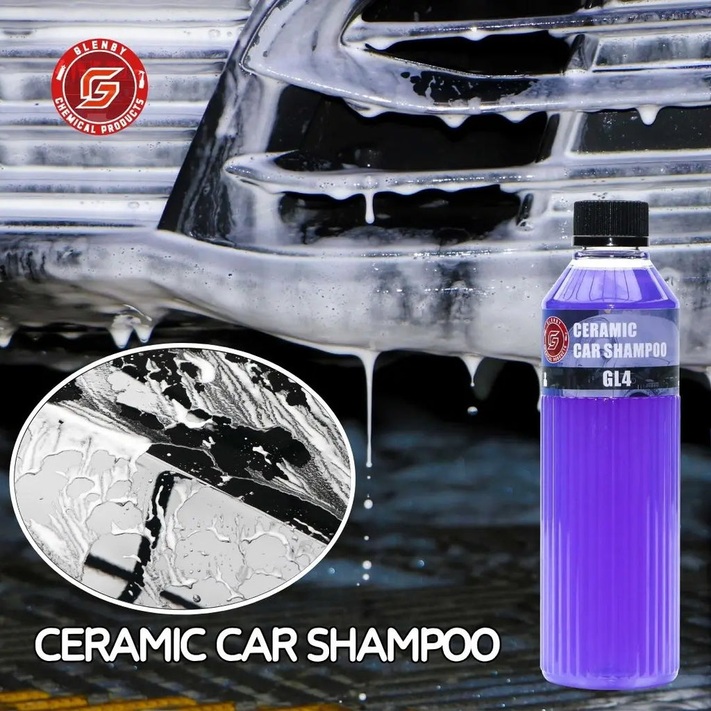 Ceramic Car Shampoo - Car Wash For Ceramic Coatings - Adds Hydrophobic Protection | Enhances Ceramic Coatings | Incredible Shine