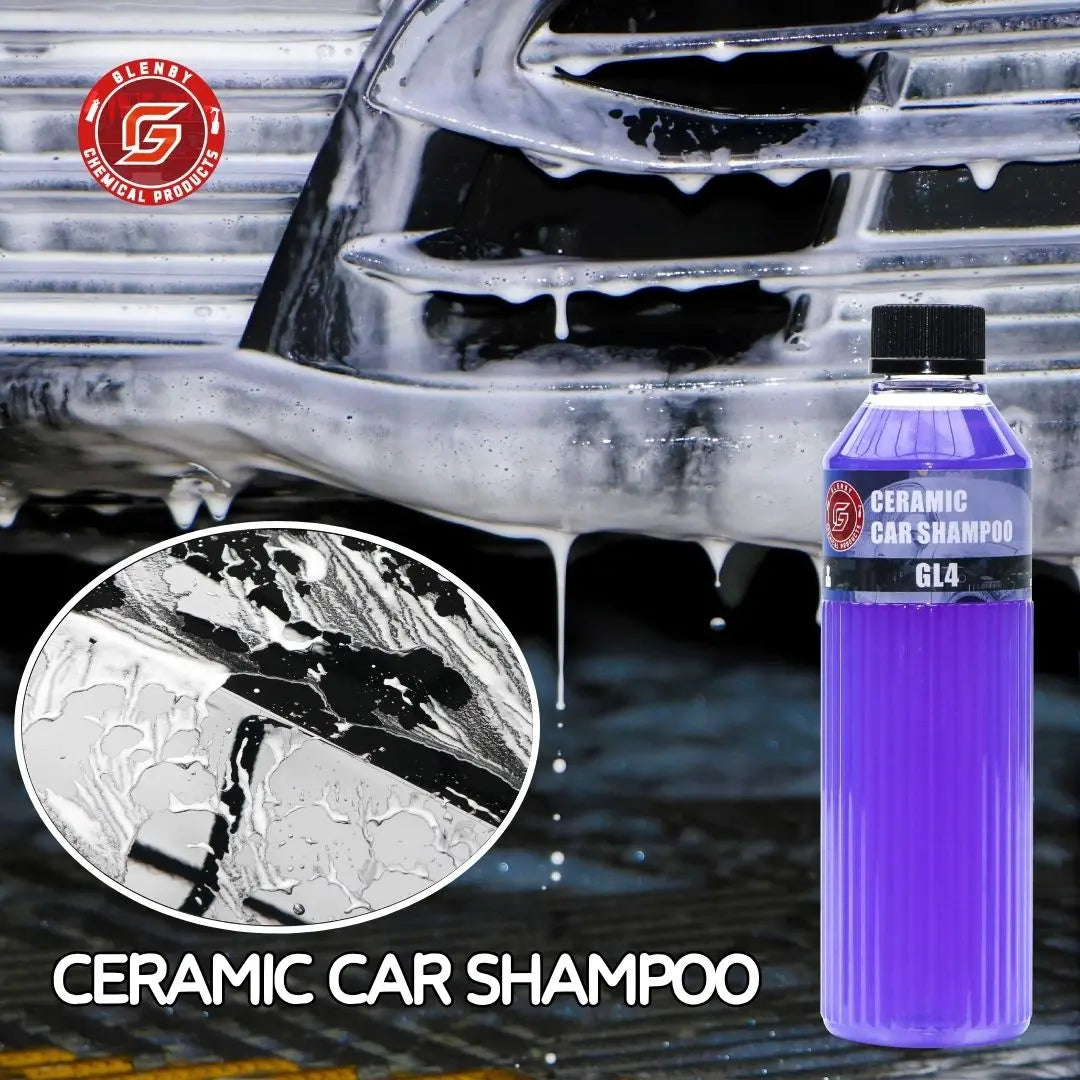 Ceramic Car Shampoo - Car Wash For Ceramic Coatings - Adds Hydrophobic Protection | Enhances Ceramic Coatings | Incredible Shine