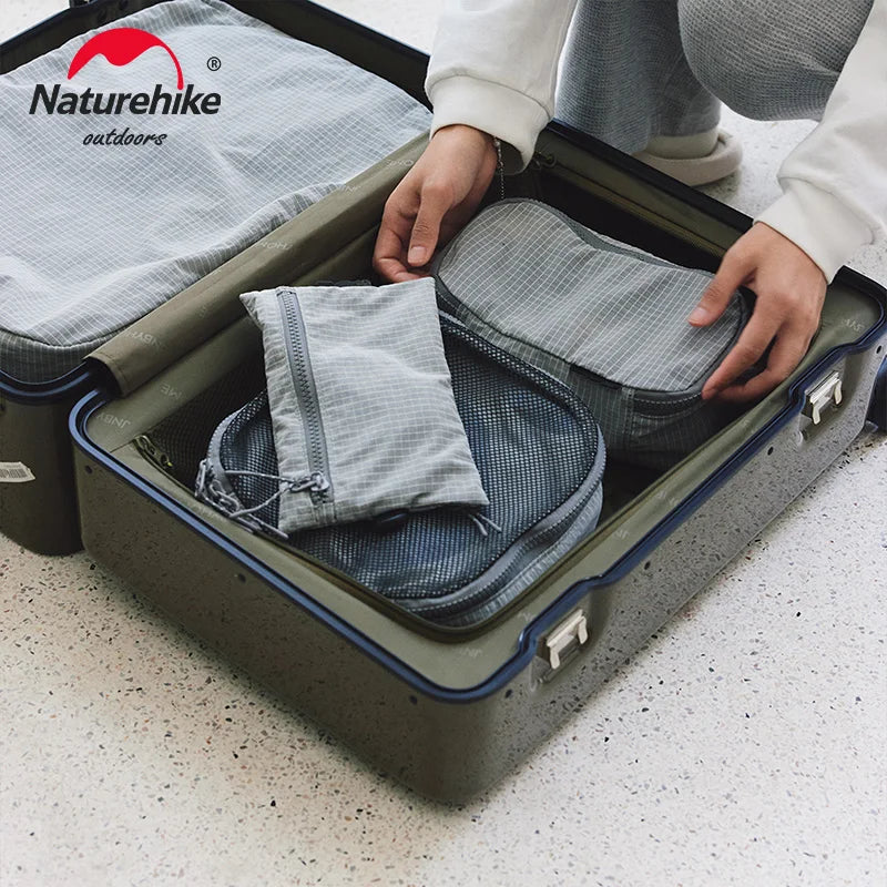 Naturehike ModBox Travel Storage Bag Portable Outdoor Camping Business Trip Suitcase Clothing Separator Makeup Organizer Bags