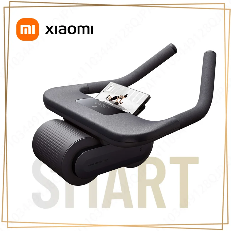 New Xiaomi Mijia Smart Abdominal Wheel Strong Load Bearing Non-Slip Roller Exercise Equipment Fitness Training For Mi Home App