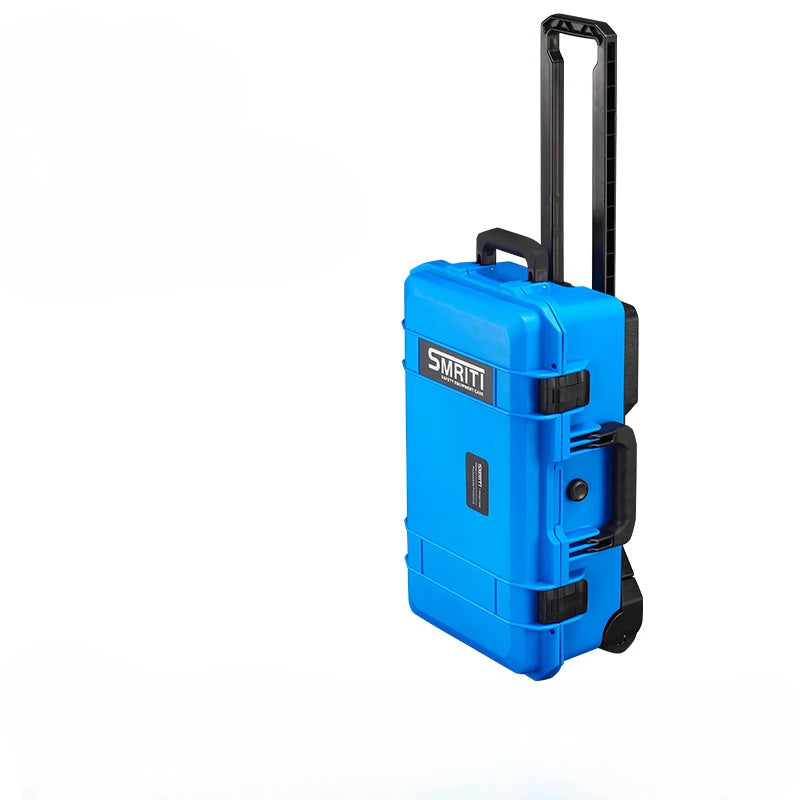 Multifunctional Plastic Tool Box Photographic Equipment Safety Protection Professional Outdoor Carrying Draw-bar Storage Case