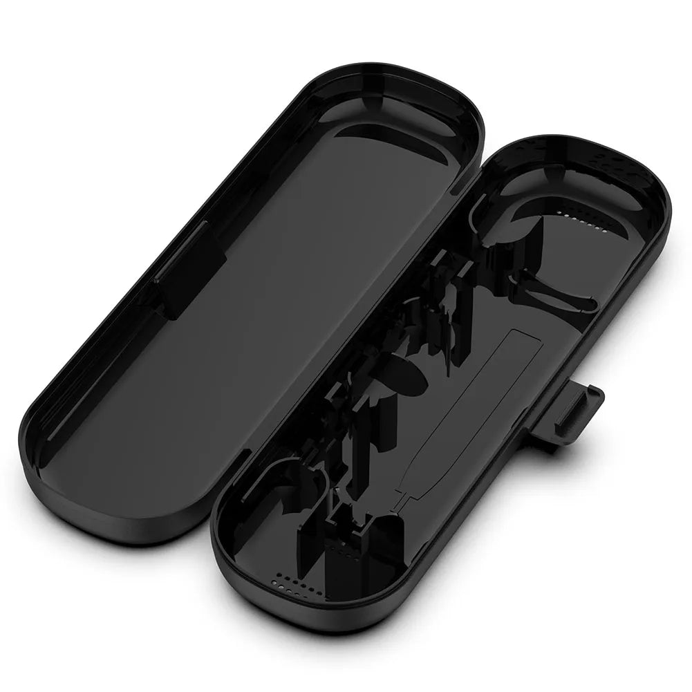 Plastic Storage Case Toothbrush Carry Box SnapOn Design For OralB/ Philips/ Usmile/ Xiaomi/ Panasonic/ Feike Electric Toothbrush