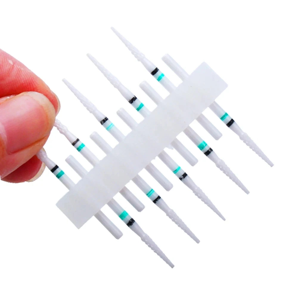 10pc Carbide Manicure Drills Nail Drill Bits Set Milling Cutters Kits Gel Polish Remover Files Electric Burr Tools Accesstries